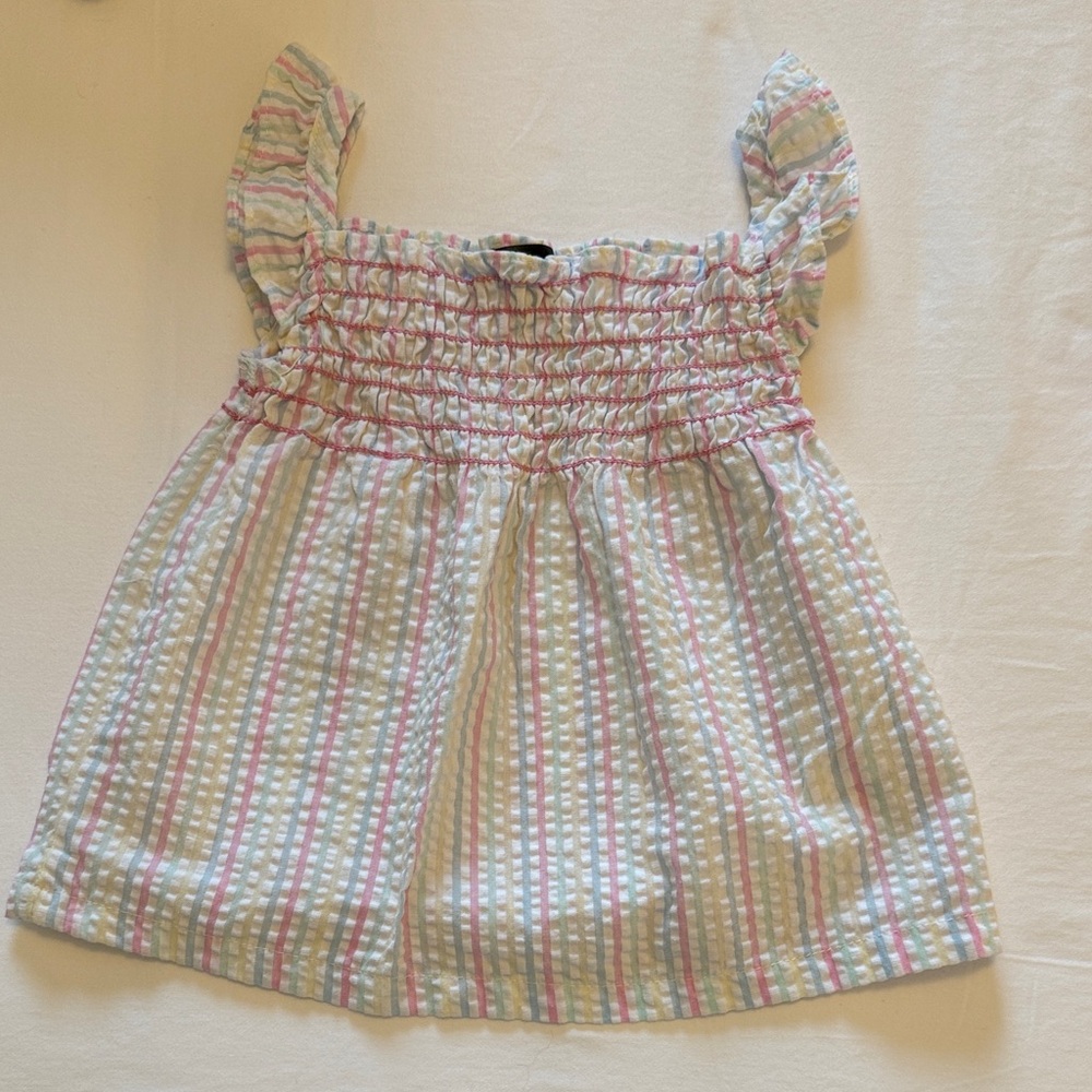 Charming Multicolor Striped Kids Blouse